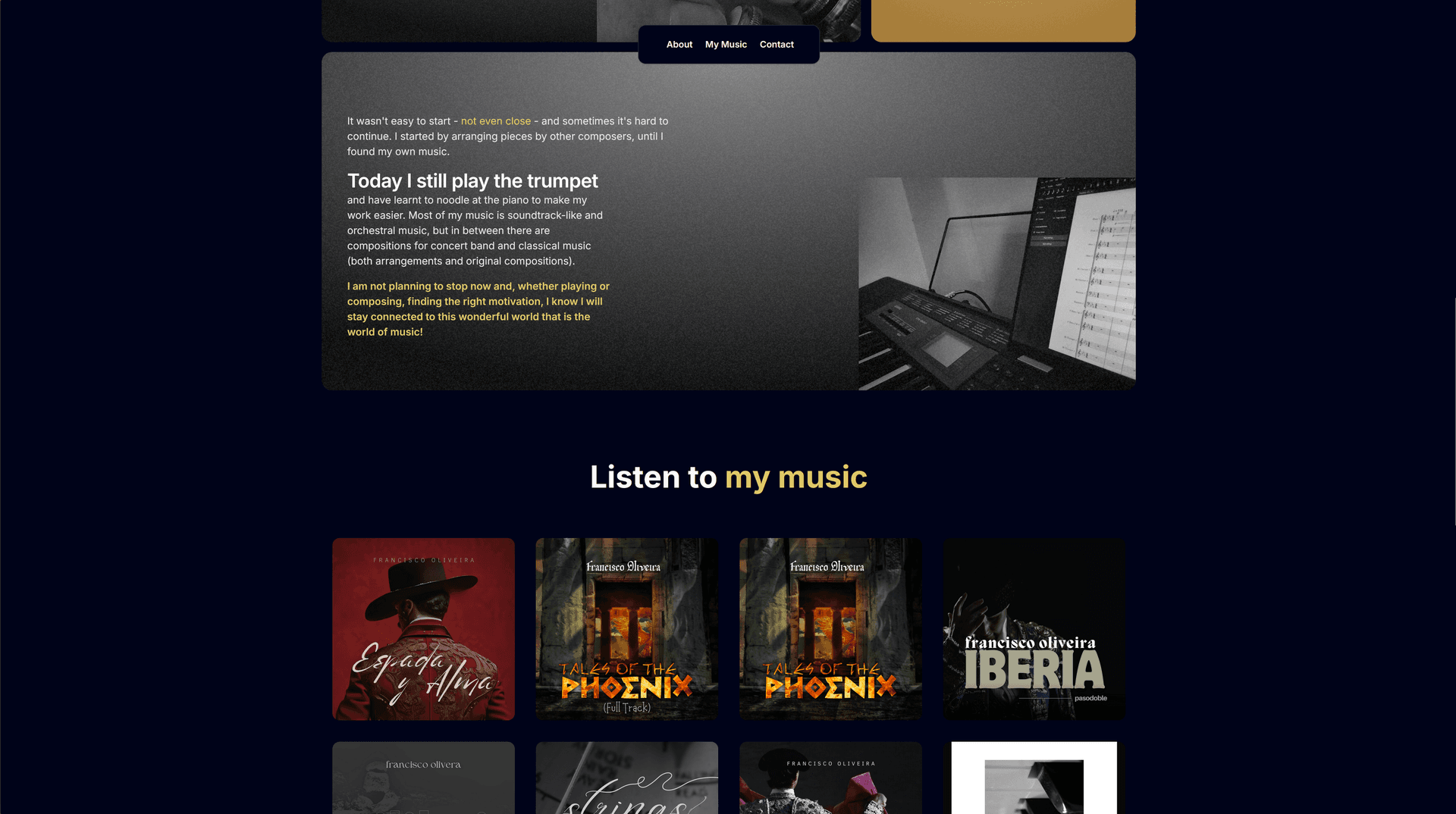 Musician Portfolio